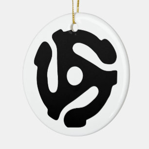 Spinne für den Vinyl-Adapter mit 7 Zoll, 45 U/min Keramik Ornament