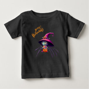 Spinne/Halloween/Herbst/Kürbis Baby T-shirt