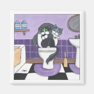 Spinne im Badezimmer-Magneten Magnet