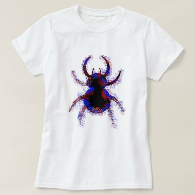 Spinne-Manlogo T - Shirt (Design vorne)