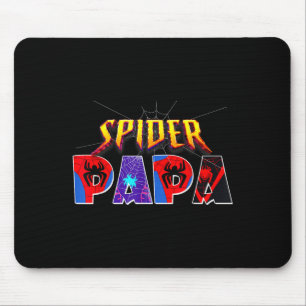 Spinne Papa Shirt Geburtstag Vatertag Halloween C Mousepad