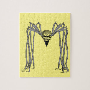 Spinne . schwarz-weiß puzzle