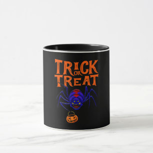 Spinne Trick Or Treat Shirt Frauen Lustiger Hallow Tasse