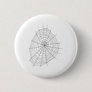 Spinne- und Spinnennetz-Kostüm-Shirt Halloween Eas Button