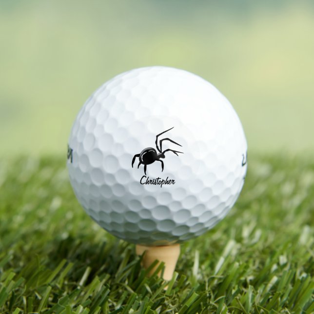 Spinnen Design Golfball (Insitu T-Shirt)