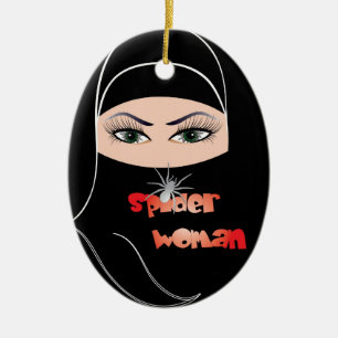 Spinnen - Frau / Ornament