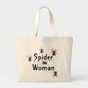 Spinnen-Frauen-Tasche Jumbo Stoffbeutel