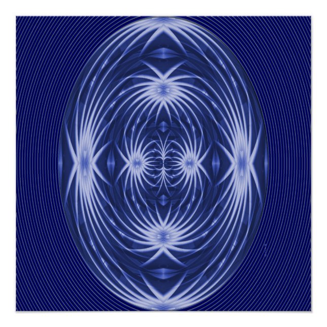 Spinnen in einem Whirlpool.. Poster (Vorderseite)