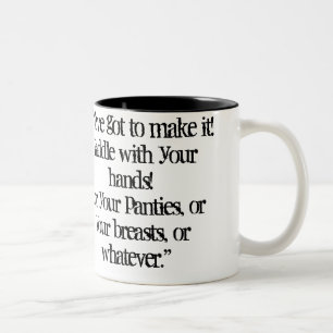 Spinnen-Insel-Tasse Zweifarbige Tasse