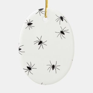 Spinnen Keramik Ornament