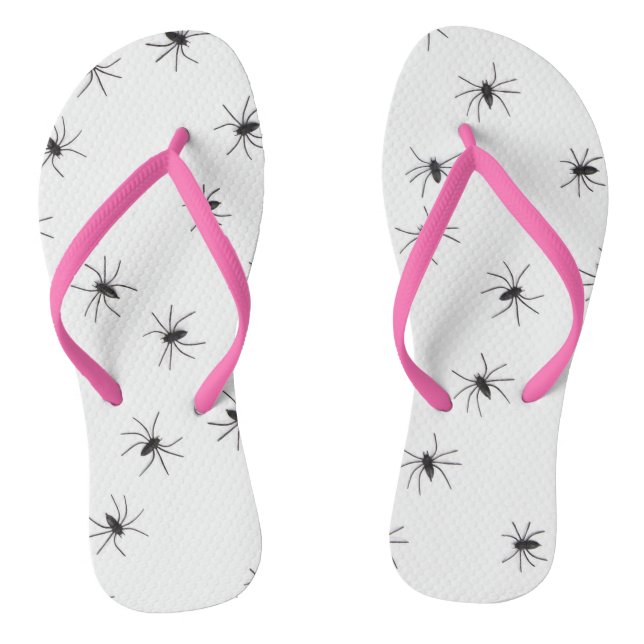 Spinnen kippen Sandaletten Schuhe Flip Flops (Fußbett)