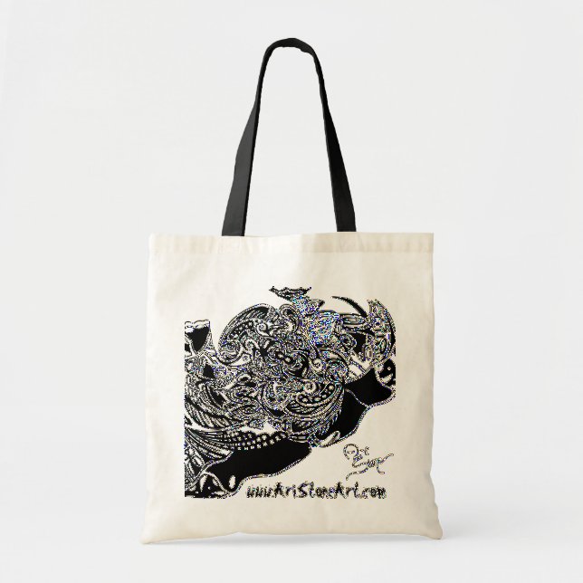 Spinnen-Netz-Budget-Tasche Tragetasche (Vorne)