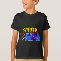 Spinnen-Papa-Design Vatertag passend zur Familie