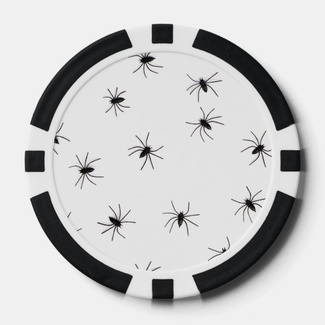 Spinnen Pokerchips (Vorderseite)