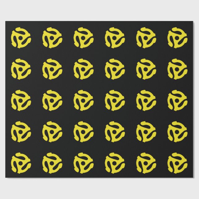 Spinnen-Record-Adapter Geschenkpapier (Flach)