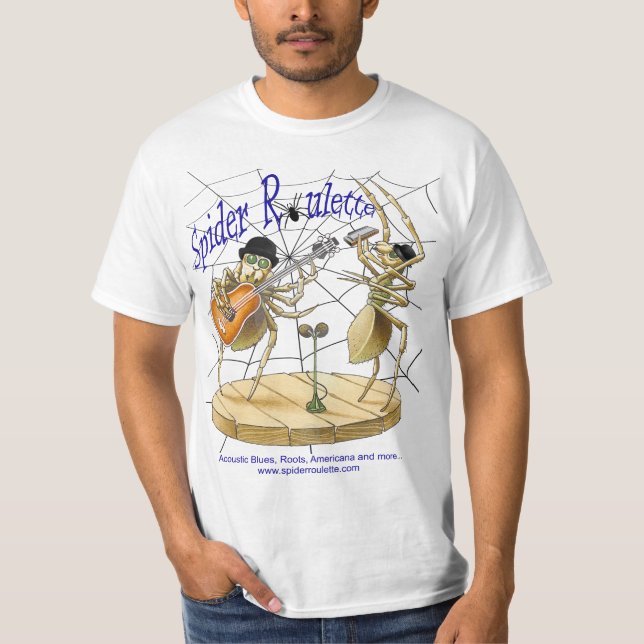Spinnen-Roulette T T-Shirt (Vorderseite)