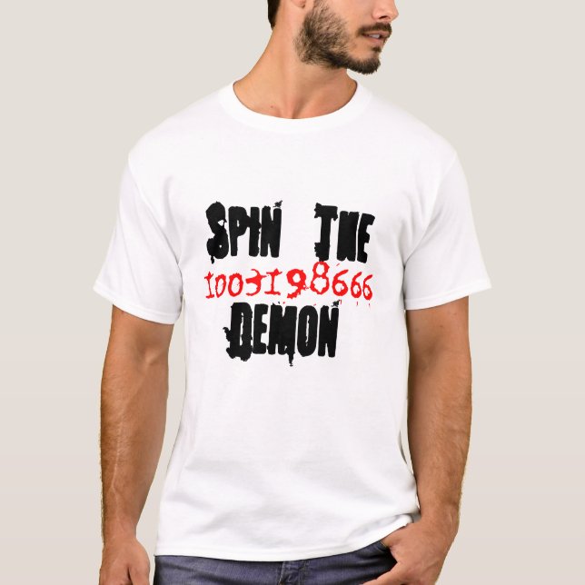 Spinnen Sie den Dämon, 1003198666 T-Shirt (Vorderseite)