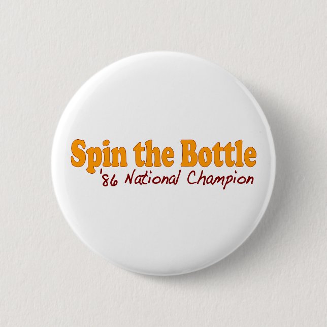 Spinnen Sie die Flasche Button (Vorderseite)