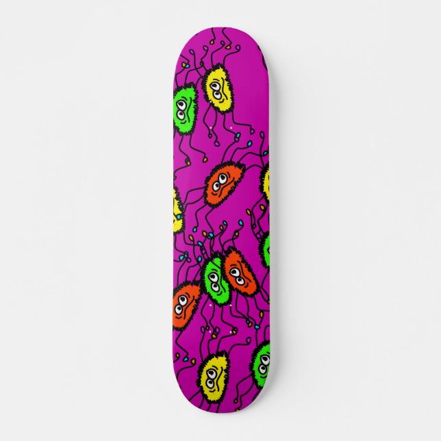 Spinnen-Tapete Skateboard (Vorne)