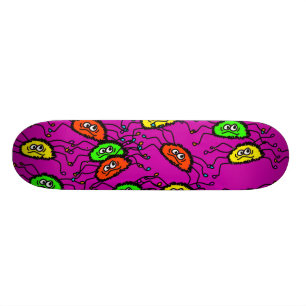 Spinnen-Tapete Skateboard