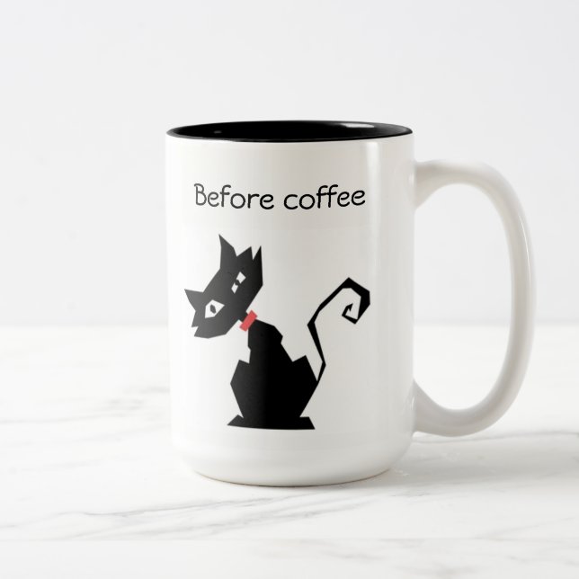 Spinnen-Tasse Zweifarbige Tasse (Rechts)