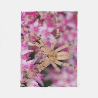 Spinnen und Blume Blanket Fleecedecke