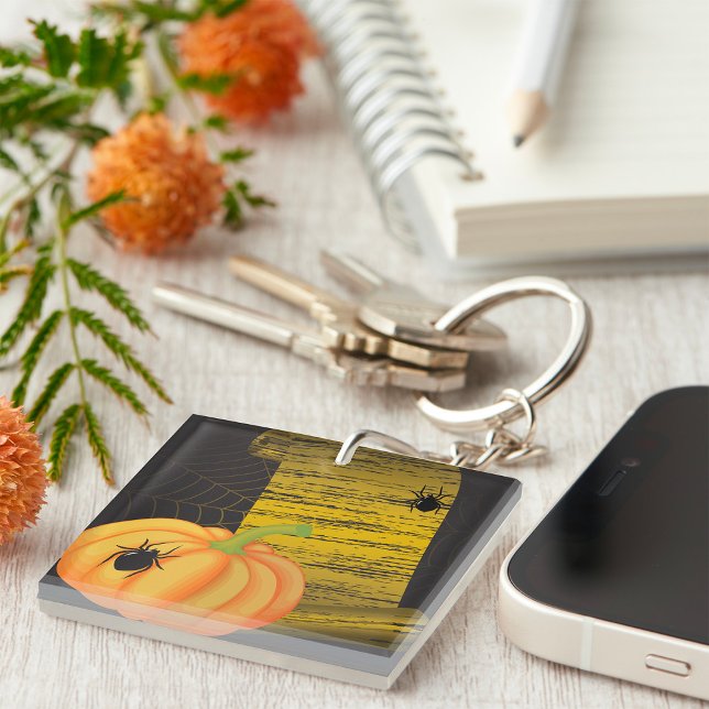 Spinnen und Kürbis Schlüsselanhänger (Von Creator hochgeladen)
