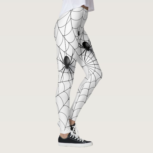 Spinnen und Web Leggings (Rechts)