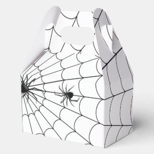 Spinnen und WebHalloween Geschenkschachtel