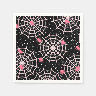 Spinnen und Webs Serviette