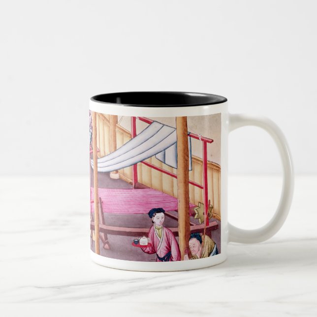 Spinnen Zweifarbige Tasse (Rechts)