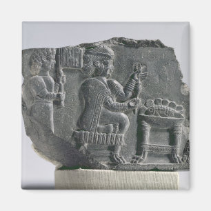 Spinnende Elamite Frau, Neo-Elamite Zeitraum, Magnet