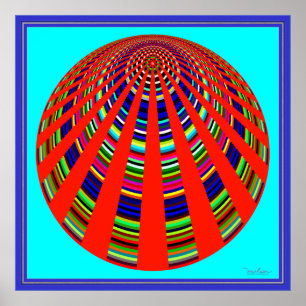 Spinnendes Karussell Poster