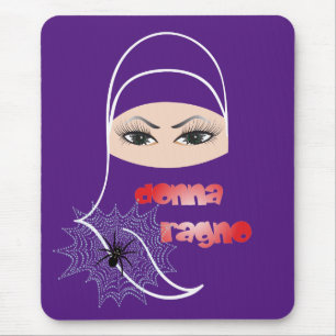 Spinnenfrau / Spiderfrau / donna ragno Mousepad