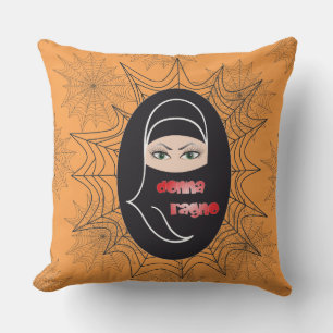 Spinnenfrau / Spiderwoman / donna ragno Kissen