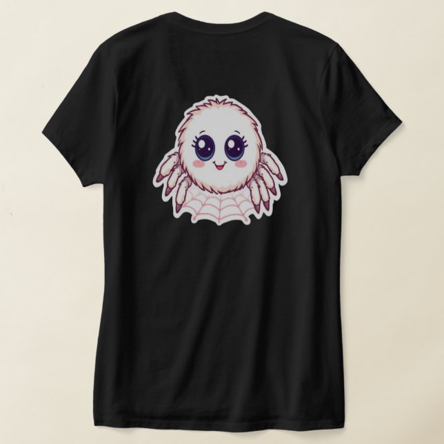 Spinnenfrau-Stil T-Shirt (AblageHinten)