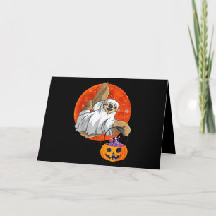 Spinnengeschenk Boo Halloween mit Pumpkin Karte