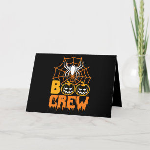 Spinnengeschenk Boo Pumpkin Halloween Spider Boo Karte