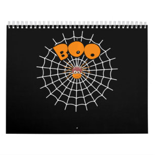 Spinnengeschenk Funny Boo Spider WebHalloween Kalender