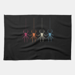 Spinnengeschenk Halloween 2020 Vintag Spider Web Geschirrtuch