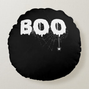 Spinnengeschenk   Halloween Funny Beängstigend Lit Rundes Kissen