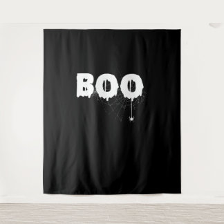 Spinnengeschenk | Halloween Funny Beängstigend Lit Wandteppich