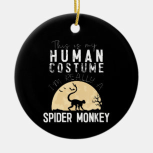 Spinnengeschenk Halloween-Mensch-Kostüm Spinne Keramik Ornament