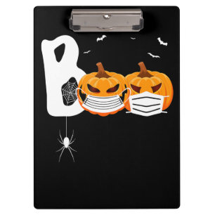 Spinnengeschenk Halloween Pumpkins Tragen von Ma Klemmbrett