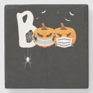Spinnengeschenk Halloween Pumpkins Tragen von Ma Steinuntersetzer