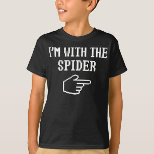 Spinnengeschenk Ich bin mit dem Spinnenkostüm pa T-Shirt