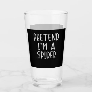 Spinnengeschenk Kostümierte Spinne Halloween Fau Glas