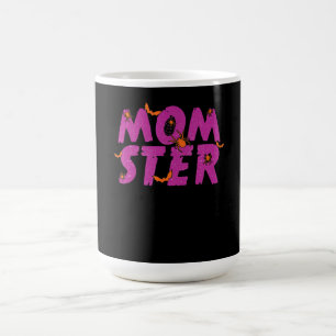 Spinnengeschenk MOMSTER Spinnennetz und Flederma Kaffeetasse