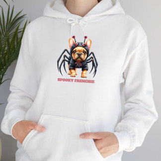 Spinnenkostüm Frenchie Welpe Halloween  Hoodie