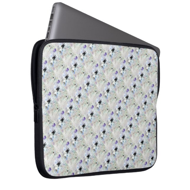 Spinnennetz Abstract Laptopschutzhülle (Vorne Rechts)